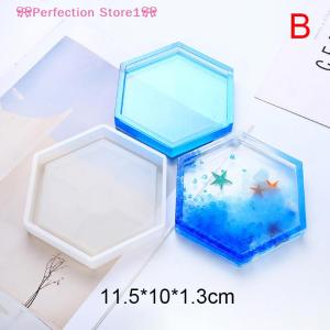 🎀Perfection Store1🎀 Coaster Resin Silicone Cup Mat Pad Mold Jewelry Making Epoxy Mould Tool Craft