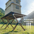 BigC โต๊ะพับได้ โต๊ะพับ โต๊ะพับอเนกประสงค์ โต๊ะแคมป์ปิ้ง โต๊ะปิคนิค Folding Table แคมป์ปิ้งปิกนิก พกพาสะดวก. 