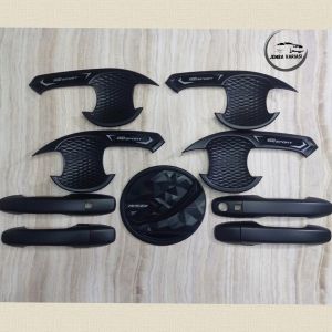 Paket Outer Cover Door Handle Pegangan Pintu Tank Cover Tutup Tangki Bensin Mobil Raize 2021 - 2024 GR SPORT All Variant