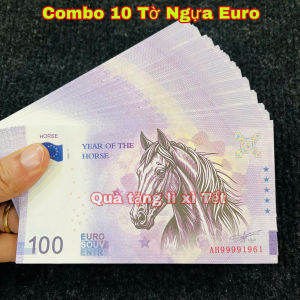 [Lì Xì Tết] Combo 10 Tờ Tiền Con Ngựa Macao Lưu Niệm Nhiều Mẫu Lì Xì Tết 2026 - Tiền Con Ngựa Năm Bính Ngọ 2026