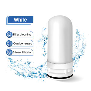 MEEVIDA 7-Stage Filtration On Tap Water Purifier 2 Water Outlets Washable Ceramic Filter Free 5 Kinds of Faucet Adapters For Kitchen And Bathroom