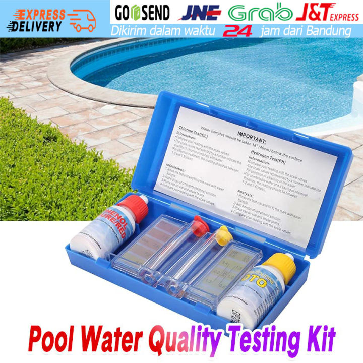 [Ready Stock] Pool Test Kit Kolam Renang Water Refill Swimmingph SPA CL ...