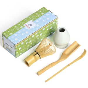 Matcha Bamboo Whisk Scoop Whisk Holder Matcha Bamboo Bowl Japanese Tools Accessories