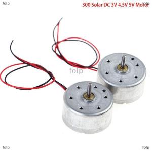 [COD] folp Micro Motor 300 Solar DC 3V 4.5V 5V Motor For CD Player DIY Toy 2mm Brush Motor