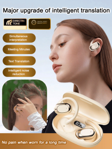 Wireless Headset Wireless Into the Ear Bluetooth Headset Fashion Elasticity All-around Comfort