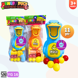 IST Mainan Anak Hungry Duck Feeding Game 11pcs YG16