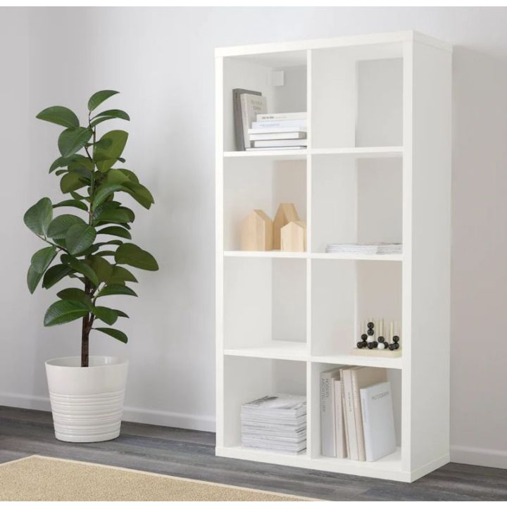 IKEA FLYSTA ชั้นวางของ วางตั้งได้วางนอนได้ | Lazada.co.th