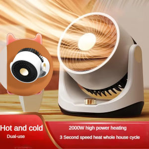 พัดลมลมร้อน ฮีตเตอร์ ฮีตเตอร์ทำความร้อน ฮิตเตอร์ลมร้อน ฮีตเตอร์พกพา สามารถส่ายหัวได้