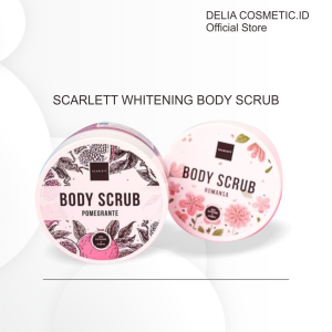 DC.ID Whitening Body Scrub Scarlett By Felicya Angelista / Body Scrub Scarlett/ Lulur Scarlett COD