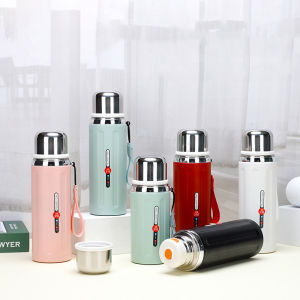 Botol Termos Roma Vacuum Insulated Classic Design Portable Tutup Gelas Hot&Cold Stainless SUS 316 | 600 | HN-426-5 NEW PRODUCT