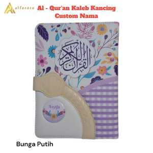 Alfareza - Variasi 2 Quran A5 Kaleb Kancing hafalan jaket emboss kancing magnet custom nama terjemahan perkata