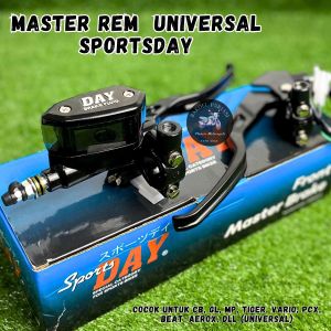 HANDLE MASTER REM KIRI KANAN SPORTSDAY 1 TABUNG OVAL UNIVERSAL CB150R NINJA RX KING SATRIA FU VARIO BEAT SCOOPY MIO DLL IMPORT