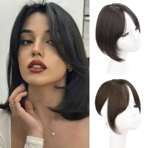 WPOT ล่องหนแบบล่องหน วิกผม toppers กับเรียบ ส่วนตรงกลาง ปอยผมปลอม กิ๊บติดผม ไร้รอยต่อไร้รอยต่อ ผมธรรมชาติธรรมชาติ ต่อผมบาง สำหรับผู้หญิง