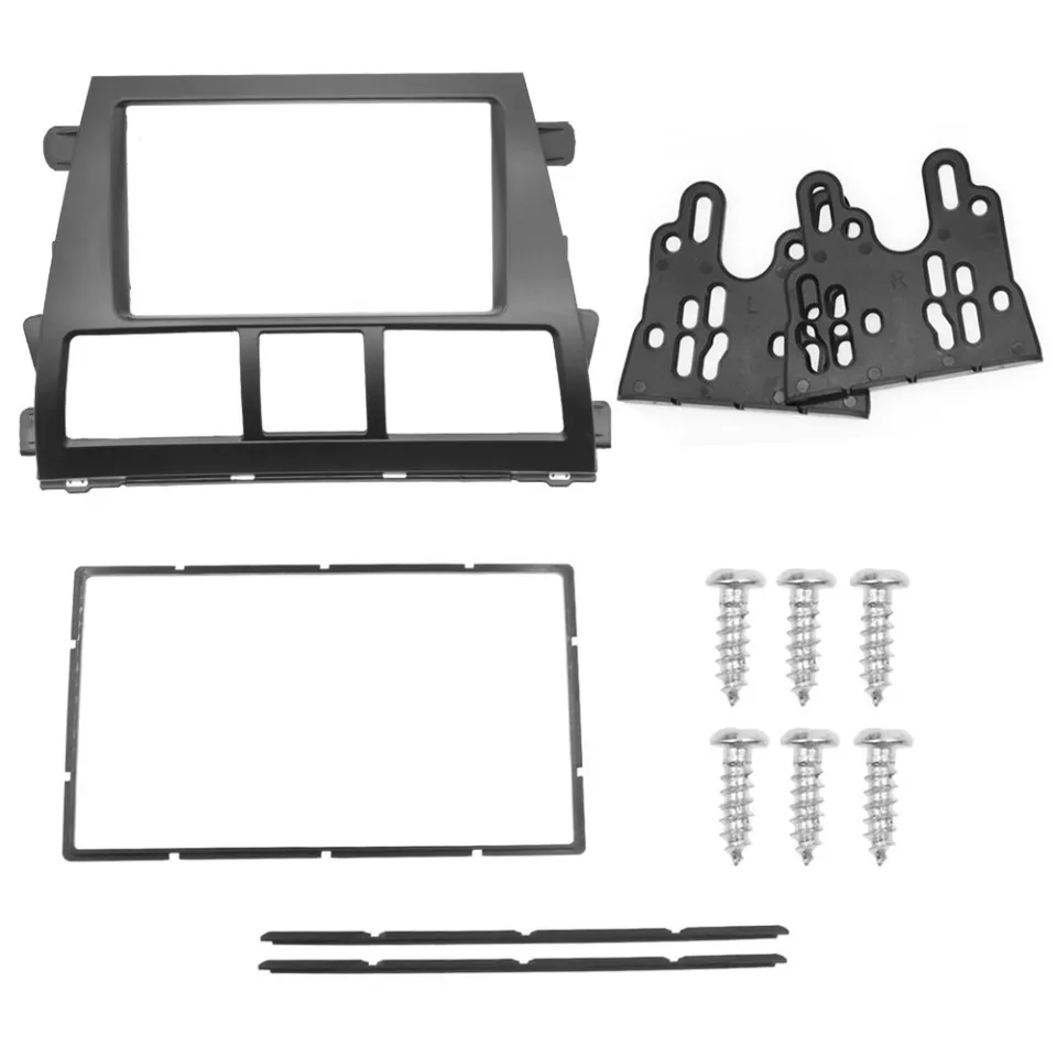 Chrome Gear Knob Lever Surround Panel Plate For BA/BF Falcon XR6/XR8/XT/Futura