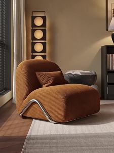 Modern Leisure Chair Designer Recliner Balcony Single Chair Living Room Comfortable Lazy Single Sofa