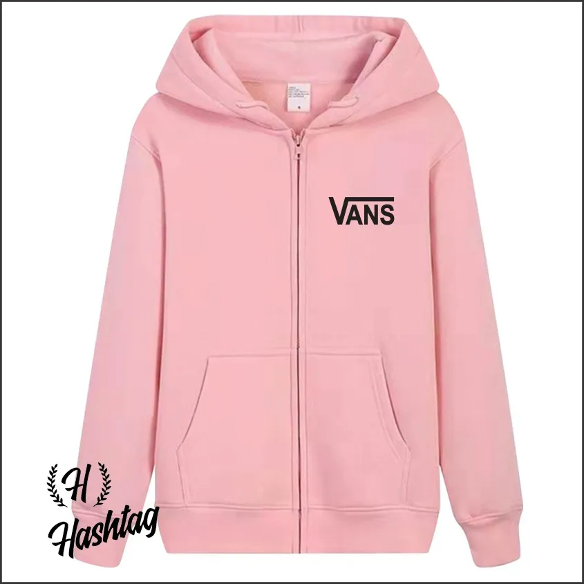 Jaket vans shop navy pink