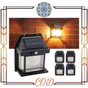 Lampu Dinding Solar Interaction Wall Lamp Tenaga Surya Sensor BK-888