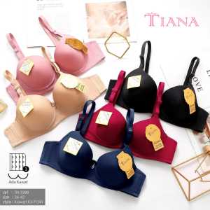 Set 4 pcs Bra Wanita Sporty Tanpa Kawat //Warna Pastel
