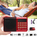 【Cheapest】Rechargeable FM Radio with USB/SD/TF MP3 Player With 18650 Rechargeable Battery. 