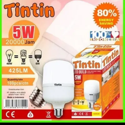 LAMPU MURAH LED CAPSUL TINTIN 5 WATT TERANG