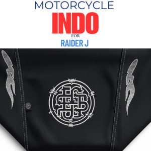 RAIDER J CROSSOVER MOTORCYCLE INDO Premium Motorcycle Seat Cover