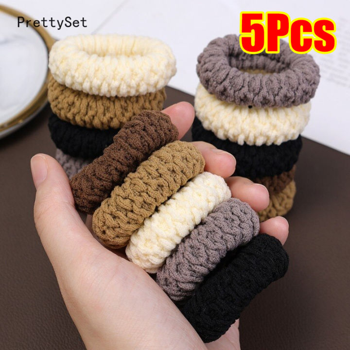 5 hộp cái/lốc mới chất lượng cao liền mạch scrunchies phong cách dày ...