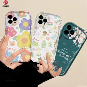 Casing Ponsel Taman Bunga & TPU: Perlindungan 360 Derajat Untuk iPhone