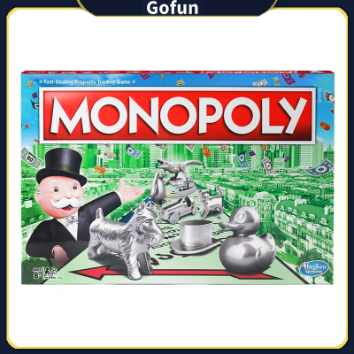 MONOPOLY Board Game Classic Game Fast Dealing Property Trading Game 2 to 6 Players Family Kids Ages 