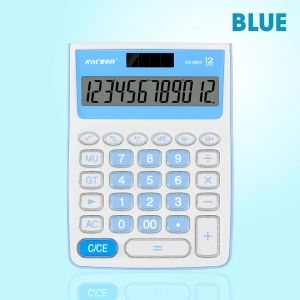 KARSON Electronic Calculator Cute Office Calculator Small Size 12 Bit Solar Calculator KS-9984