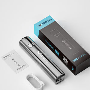 Đèn pin mini siêu sáng cầm tay Sạc USB với chức năng nguồn điện thoại di động Đa Năng Gia Dụng Bền Bỉ không thấm nước-HAUSE