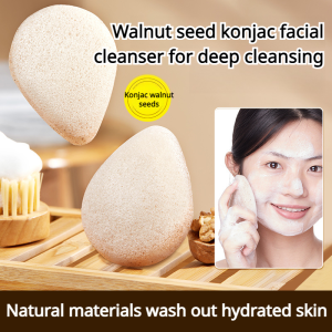 Konjac Seaweed Thickened Shower Sponge Natural Cleansing Puff Cleansing Skin Shower Sponge