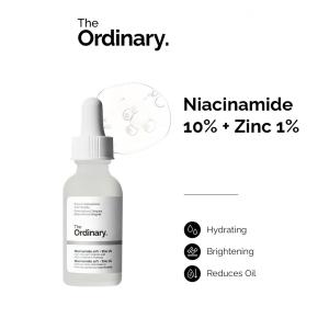 The Ordinary Niacinamide 10% + Zinc 1% -  30mL/60mL | Oil Control Brightening