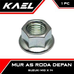 Mur As Roda Depan Suzuki M10 Flange Nut M10x14 Kunci 14 10 x 14 10x14