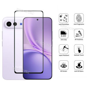 VIVO X300 FE 5G 2 in 1 Screen Protector+ Protector Full Cover Full Glue VIVO X300FE Tempered Glass Film Protection With Camera Flim Protection