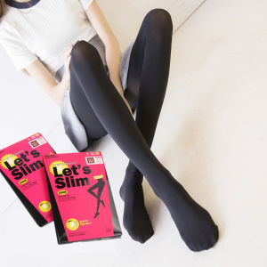 Lets Slim Korean High Waist Slimming Legs Thigh Stockings Compression Pantyhose