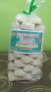 Kue Satu Kacang Ijo Cemilan Khas Tradisional Isi 500 gr Per Bal //Termurah//TErenak//MakananMilenial//MakananRingan