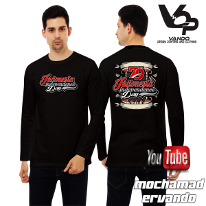 Kaos Hut RI 79 Kemerdekaan Indonesia Vol 3 Dewasa Pria dan Wanita Lengan Panjang 2024