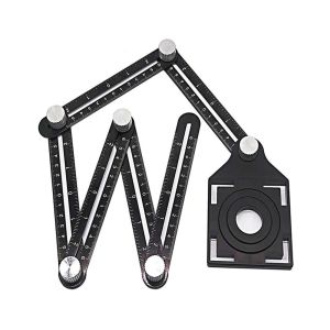 Alat Bantu Penanda Lubang Keramik Six Sided Ruler Measuring Instrument With Hole Locator