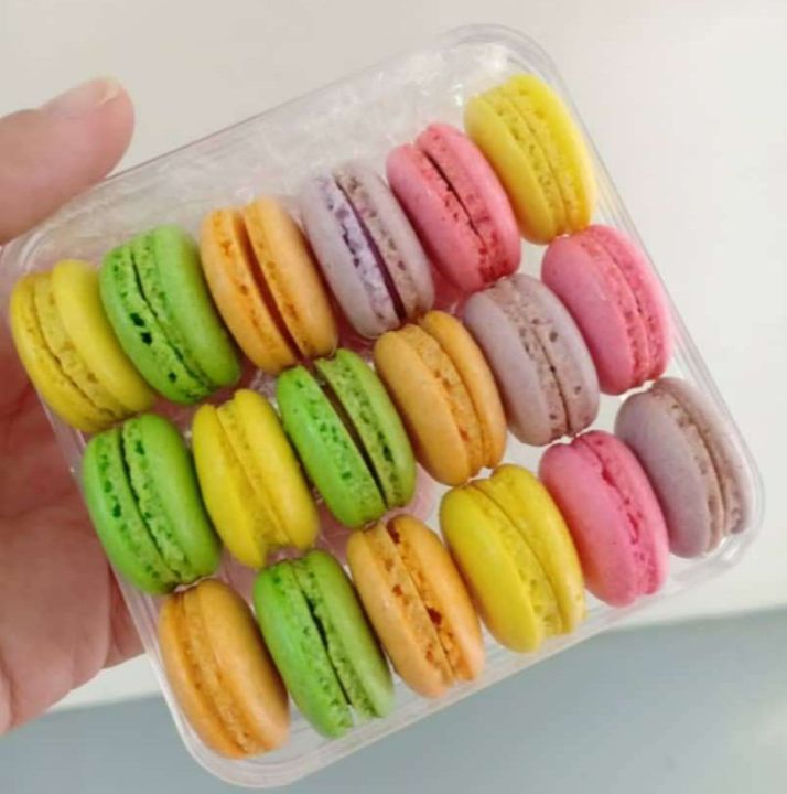 [READY STOCK ] Homemade Baby Macarons / Mini Macaroon (15pcs/box) | Lazada