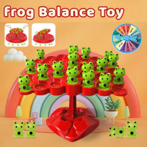 Math Toy Stackable Frog Balance Tree Parent-Child Interaction Table Game Kid Educational Puzzle Toy