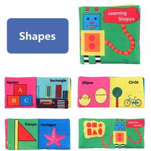 FG Buku Bantal Bayi Soft Book Mainan Edukasi Buku Anak Bantal Buku Kain Bayi Buku Cerita Pillow Cloth Book