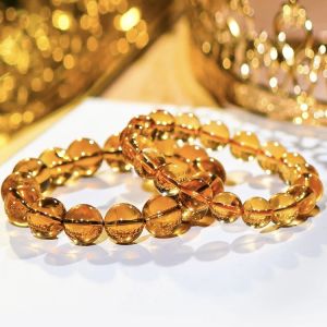 Montagne Jewelry Natural Top Grade 7A Citrine Bracelets Brazil Fine Jewellery bracelets for women Cuff