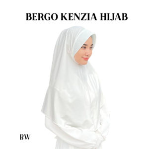 (ORI) Bergo Kenzia Hijab Instan Size L /Bergo Kenzia Size L Jersey Premium