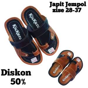 sandal pria/sendal slop pria/sandal kickers cowok//sandal pria distro
