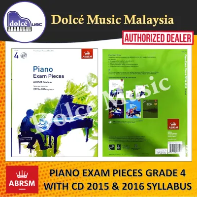 ABRSM - Piano Exam Pieces Grade 4 with CD 2015 & 2016 Syllabus