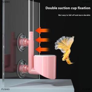 [COD] FUSHI0 Bể cá bể cá máy bơm không khí với cốc hút Mini bong bóng khay máy lọc không khí siêu dày đặc bong bóng đá oxy phụ kiện