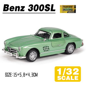 LEO 1:32 Mercedes-Benz 300SL Diecast Model Car Alloy Cars Toys Collection Gift For Kids Boy Girl