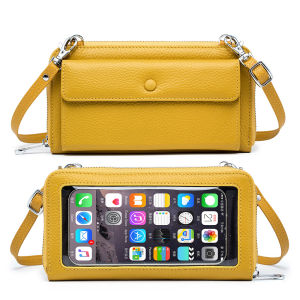 Royal Bagger Genuine Cow Leather New Fashion Shoulder Sling Bag For Women Girls Ladies High Capacity Casual Crossbody Bags Fashion Work Phone Clutch Handbag