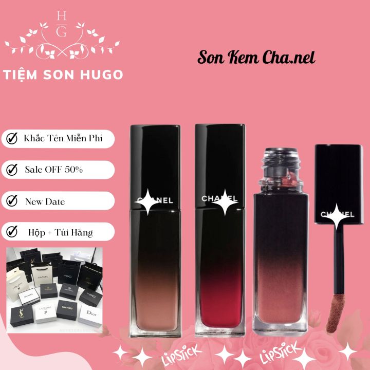 on Kem Cha Rouge Ink Fusion siêu lì và dạng tint bóng