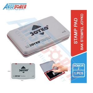 Stamp Pad Bak Stempel Joyko [No.2] / Bak Stempel Tinta / Tempat Stempel / Stampel / Setempel / ATK Kantor Lengkap / Bantalan Stempel / Tempat Tinta Stempel / Bak Tinta Stempel / Tempat Tinta Stempel / Stempel Cap 3 Jari Joyko / Joyco